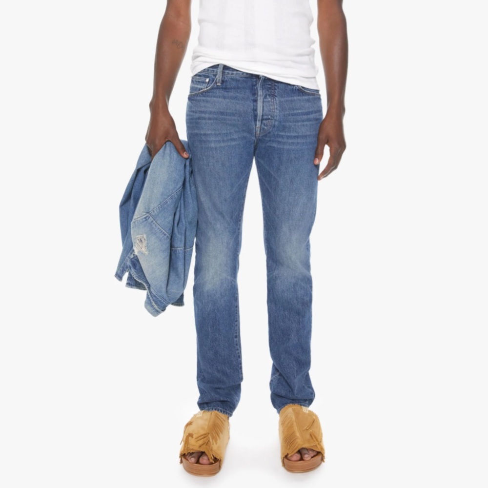 Authentic MOTHER brand The Neat slim straight leg in Hit & Run 29